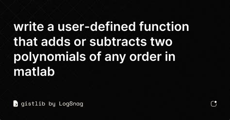 User-Defined Function MATLAB 的图像结果