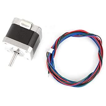 Nema 17 Stepper Motor, 24V/1.5A 75N/15N 600rpm 2 Phase Stepper Motor 0. ...