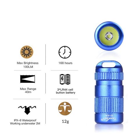 Image result for Small Flashlight Keychain