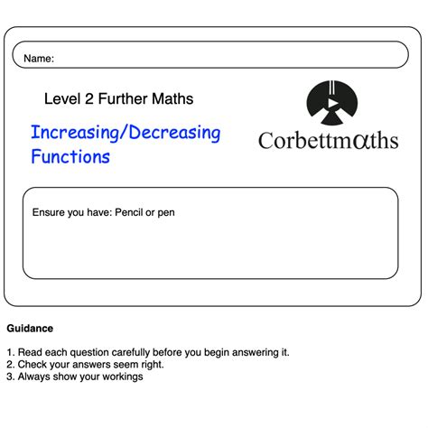 Image result for Increasing or Decreasing Function Question and Answer