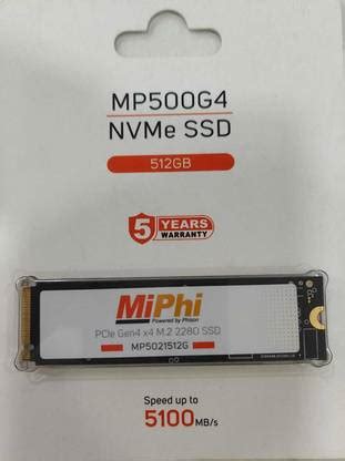 MIPHI G4 512 GB All in One PC's, Desktop, Laptop Black PCIe NVMe ...