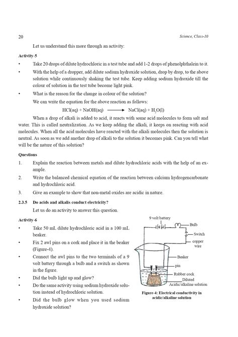 Image result for Science Class 10 Content PDF