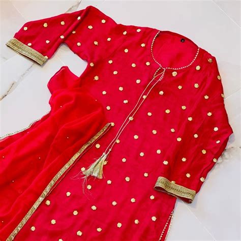 Buy Gota Patti Suit Online In India - Etsy India