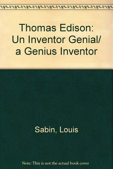Buy Thomas Edison: Un Inventor Genial/ a Genius Inventor Book Online at ...