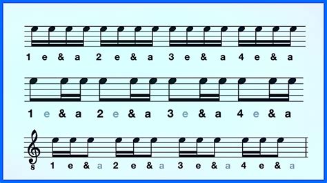 Image result for Rhythm Worksheets with 16th Notes