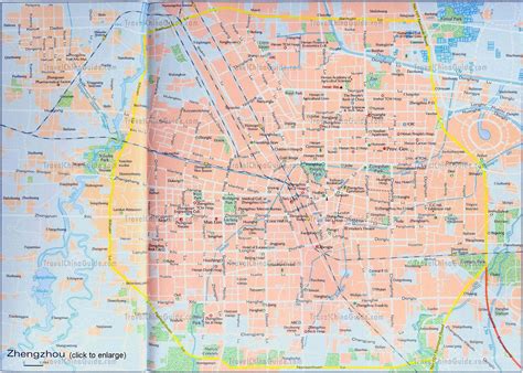 Map Of China Zhengzhou