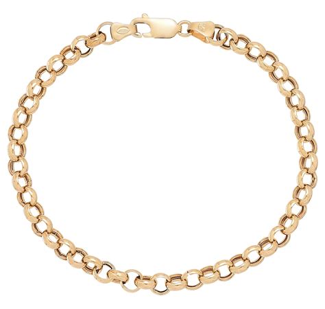 Jewellery - Bracelets - Link Bracelets - UNOAERRE 18K Yellow Gold Link ...