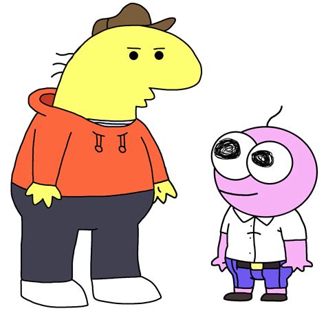 Charlie and Pim (Smiling Friends) by HudicMark219 on DeviantArt