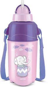 MILTON Kool 400 Insulated School Water Bottle for Kids, Multi Color 370 ...