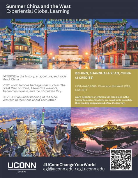 Summer China and the West, Study Abroad Opportunity | Department of History
