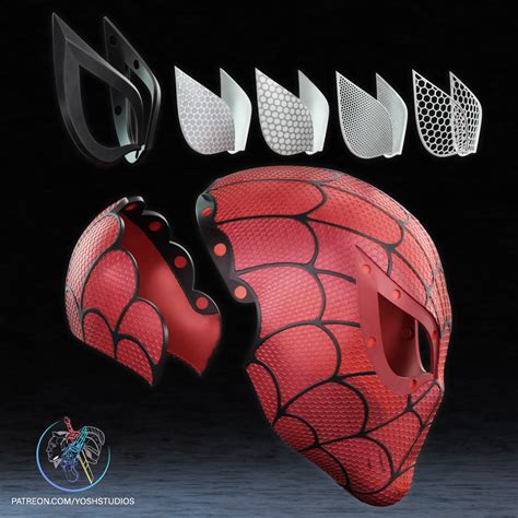 🖨️ Spider-Man Rivals Mask Bundle 3D Printer File STL・ 3MF File for 3D ...