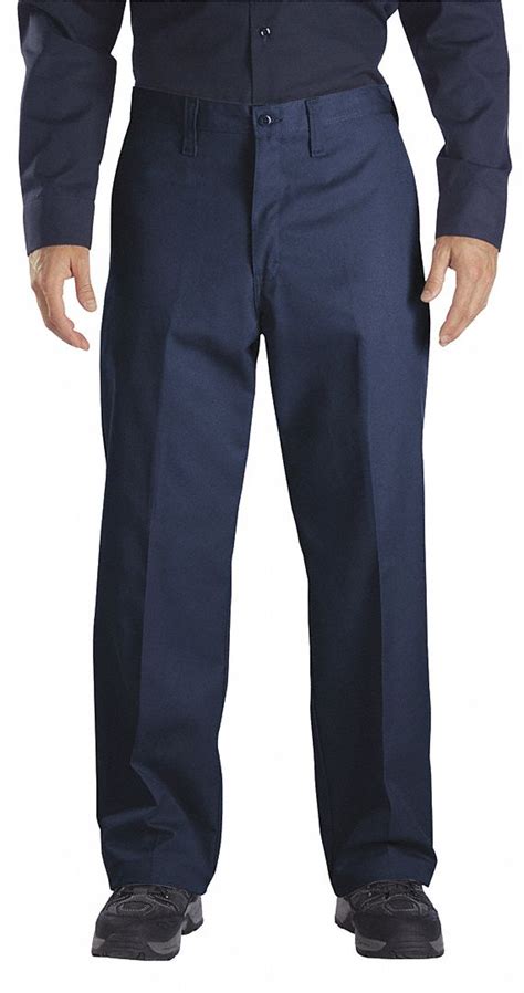 DICKIES, Men's, Flat Front Pants, Industrial Work Pants - 39A980|LP92NV ...