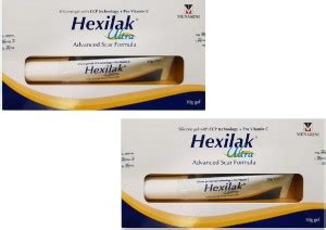 MENARINI Hexilak Ultra Advanced Scar Formula (Pack of 2) Price in India ...