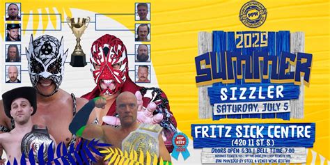 PPW Summer Sizzler FEATURING LUCHA LIBRE ACTION!, Fritz Sick Pool ...