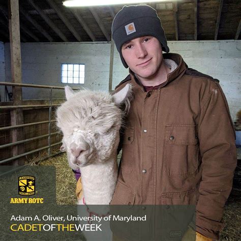 Cadet Of The Week: Adam A. Oliver | Article | The United States Army