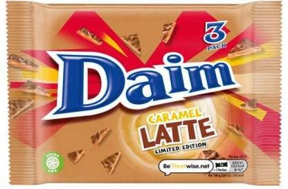 Mondelez International Daim Caramel Latte Limited Edition Bars Price in ...