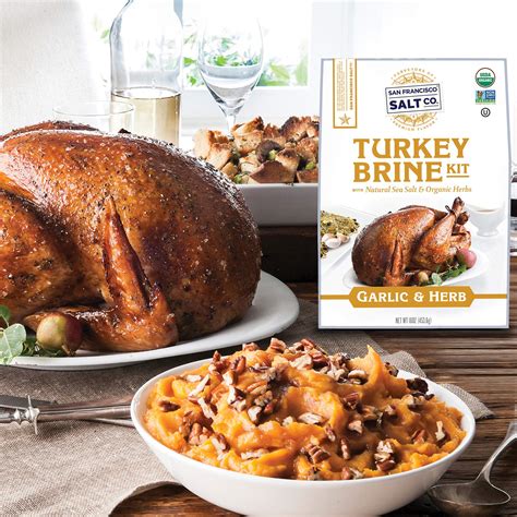 Snapklik.com : Organic Turkey Brine Kit - 13 Oz Garlic Rosemary Brine