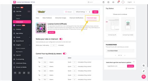 Simplify sharing control links with the new Chaturbate Lovense App ...