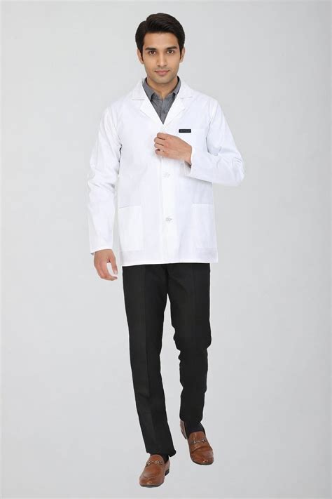 Men's Lab Coat - Button Closure – Healer's Line