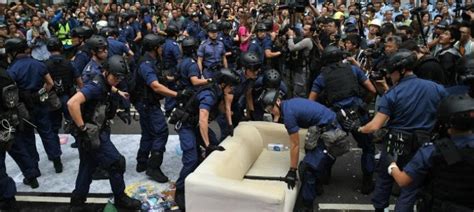 Pro-democracy student leaders arrested by Hong Kong police