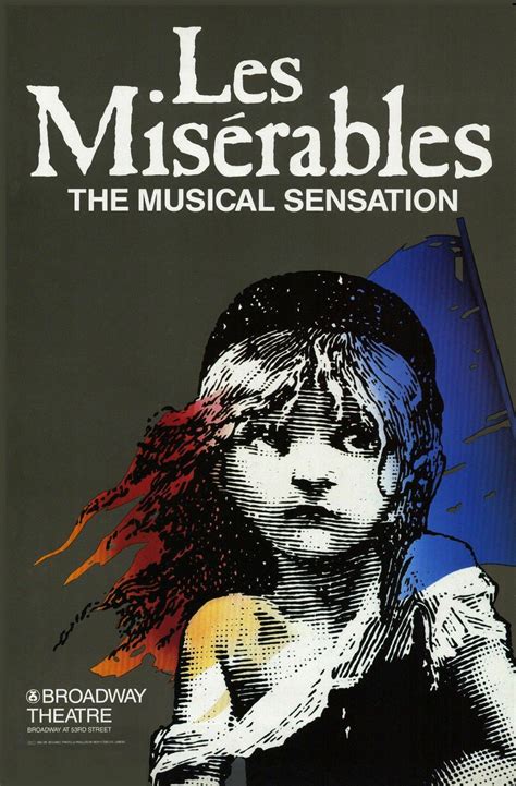 Les Miserables | Broadway posters, Broadway musicals posters, Les ...