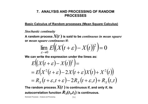 Examples of Stochastic Processes 的图像结果