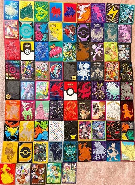 POKEMON CARD SLEEVE Bundle / Official Original Sleeve Collection / Gift ...
