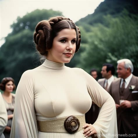 Curvaceous Princess Leia | Stable Diffusion Online