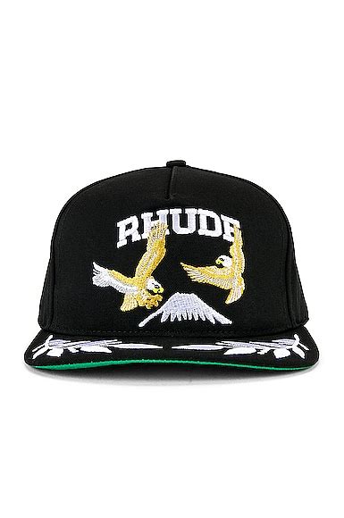 Rhude Eagle Souvenir Hat in Black | FWRD