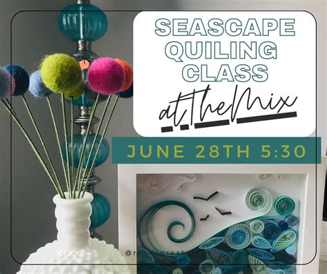 SOLD OUT!! Paper Quilled Oceanscape Learn the Ancient Art of Paper ...
