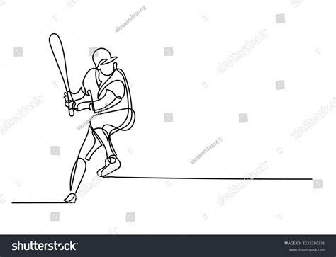 Continuous Line Drawing Baseball 的图像结果