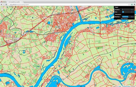 OpenStreetMap Create Vector Map 的图像结果