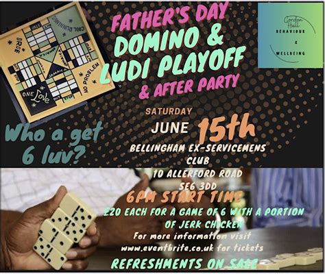 Fathers Day Domino & Ludi Playoff, Bellingham Ex Servicemens Club ...