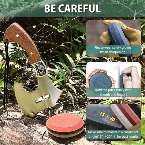 NedFoss Axe/Hatchet Sharpening Puck Whetstone Knife India | Ubuy