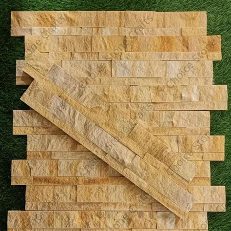 yellow wall cladding | Choice Stone Craft