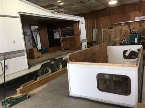 Slide-Out Floor Replacement & Wall Repair - Progress RV