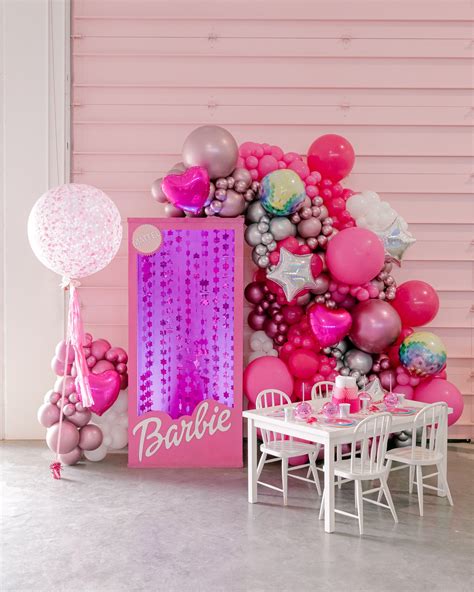 Birthday Decorations Barbie Theme at Mae Burley blog
