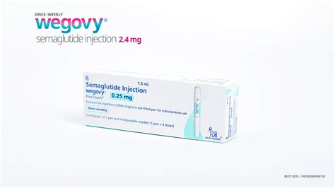 Wegovy Flextouch 0.25mg/1.5ml PFP Combipack Injection 1's | Uses, Side ...