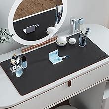 V-CUBE Designs Premium Vegan Leather Dual Color Desk Mat 75X40cm 1.8mm ...