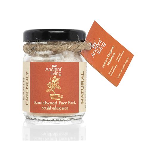 Ancient Living Sandalwood Face Pack – For Radiant, Clear Skin — Ancient ...