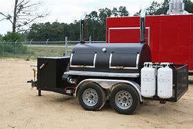 Image result for BBQ Smoker Trailer