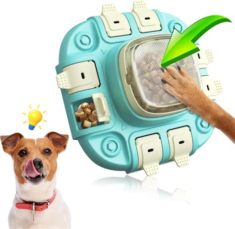 Amazon.com: BACOENG Dog Puzzle Toy, Dog Slow Treat Puzzles Feeder for ...