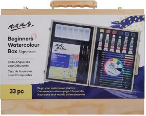 Flipkart.com | Mont Marte Beginners Watercolour Box Set 33pc ...