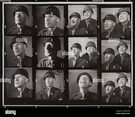 World War II American generals, General Simpson and General Nugent ...