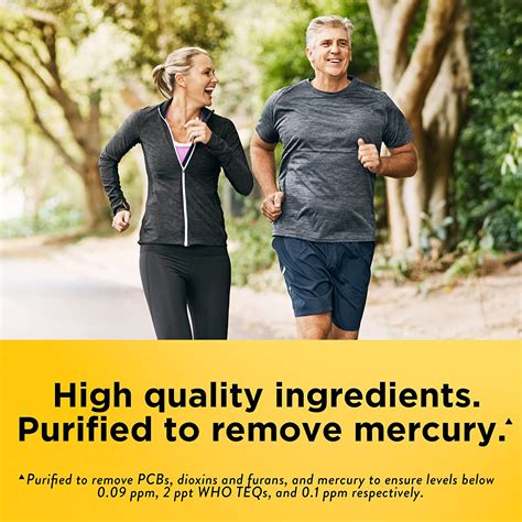 Nature Made Burp-Less Fish Oil 1000 mg with 300 mg Omega-3, Dietary ...