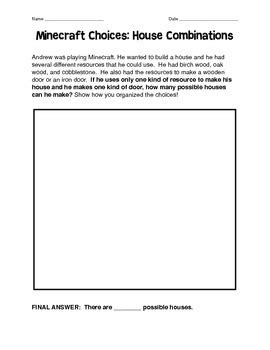 Image result for Minecraft Problem Solving