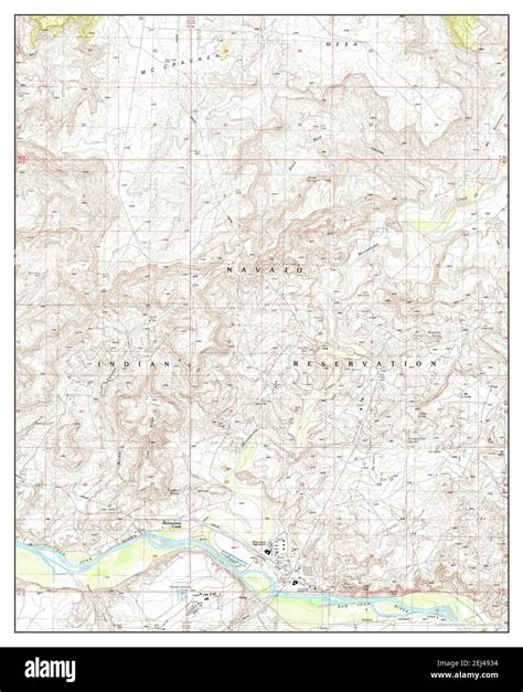 Montezuma Creek, Utah, map 1989, 1:24000, United States of America by ...