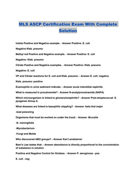Ascp Certification Requirements