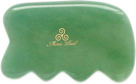Mina Heal Green Aventurine Jade Stone Gua Sha Facial India | Ubuy