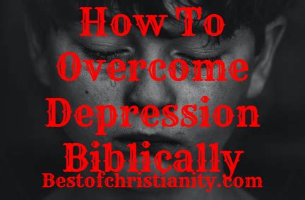 Image result for Scriptures On How to Overcome Depression